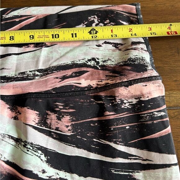 Lululemon Wunder Under High-Rise 7/8 Tight 25" Colour Splash Multi Peach Size 10 - Picture 5 of 9